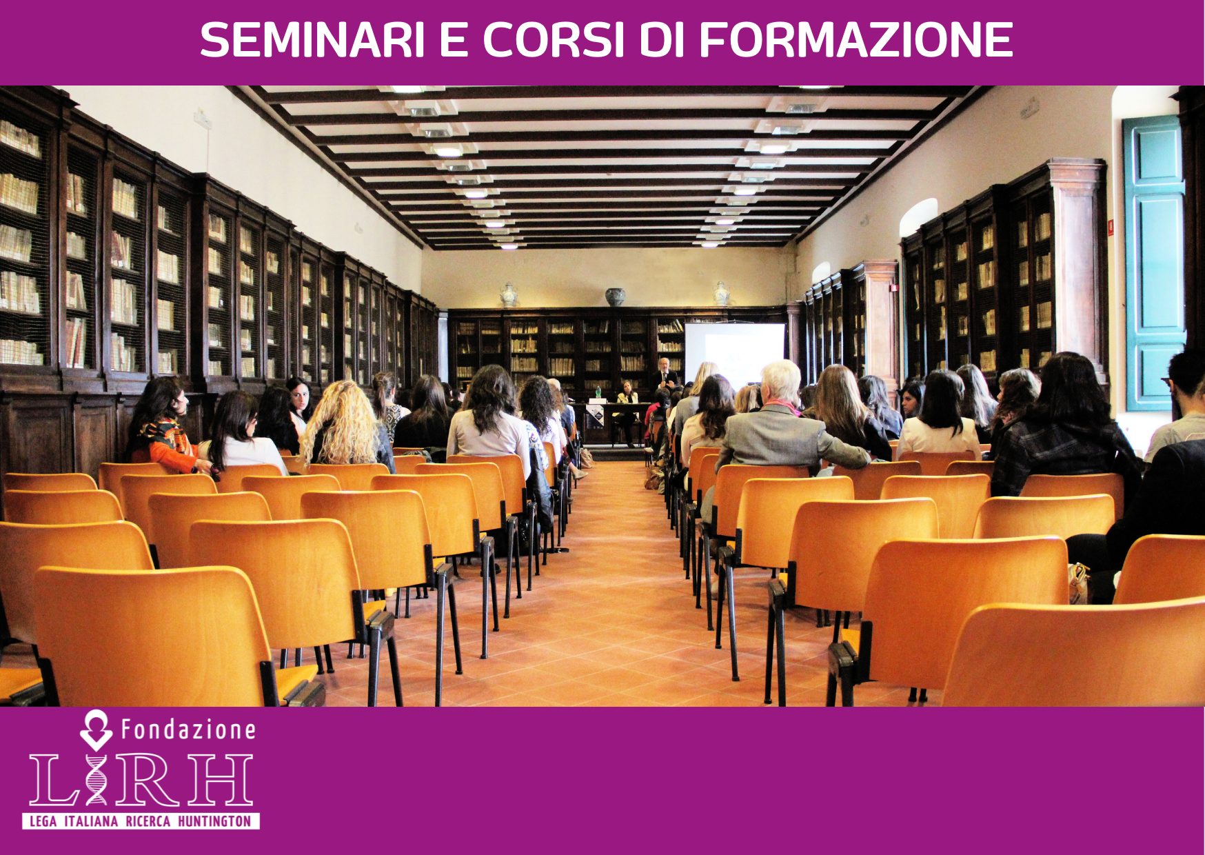 Seminario formativo rivolto alle professioni sanitarie (Corso ECM) Seminario formativo rivolto alle professioni sanitarie (Corso ECM)