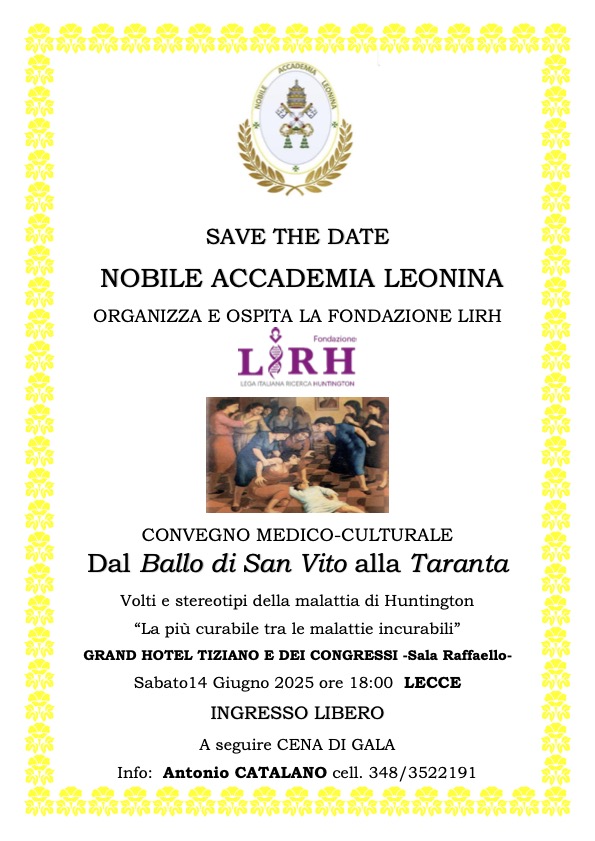 Save the date Convegno Lecce
