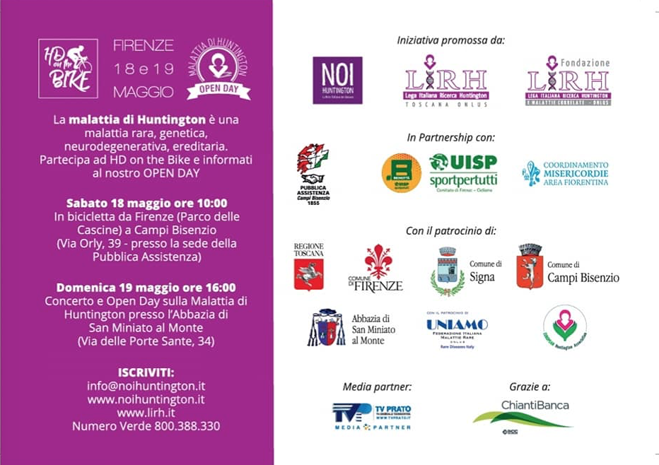 HD on the Bike - Firenze 18 e 19 maggio 2019