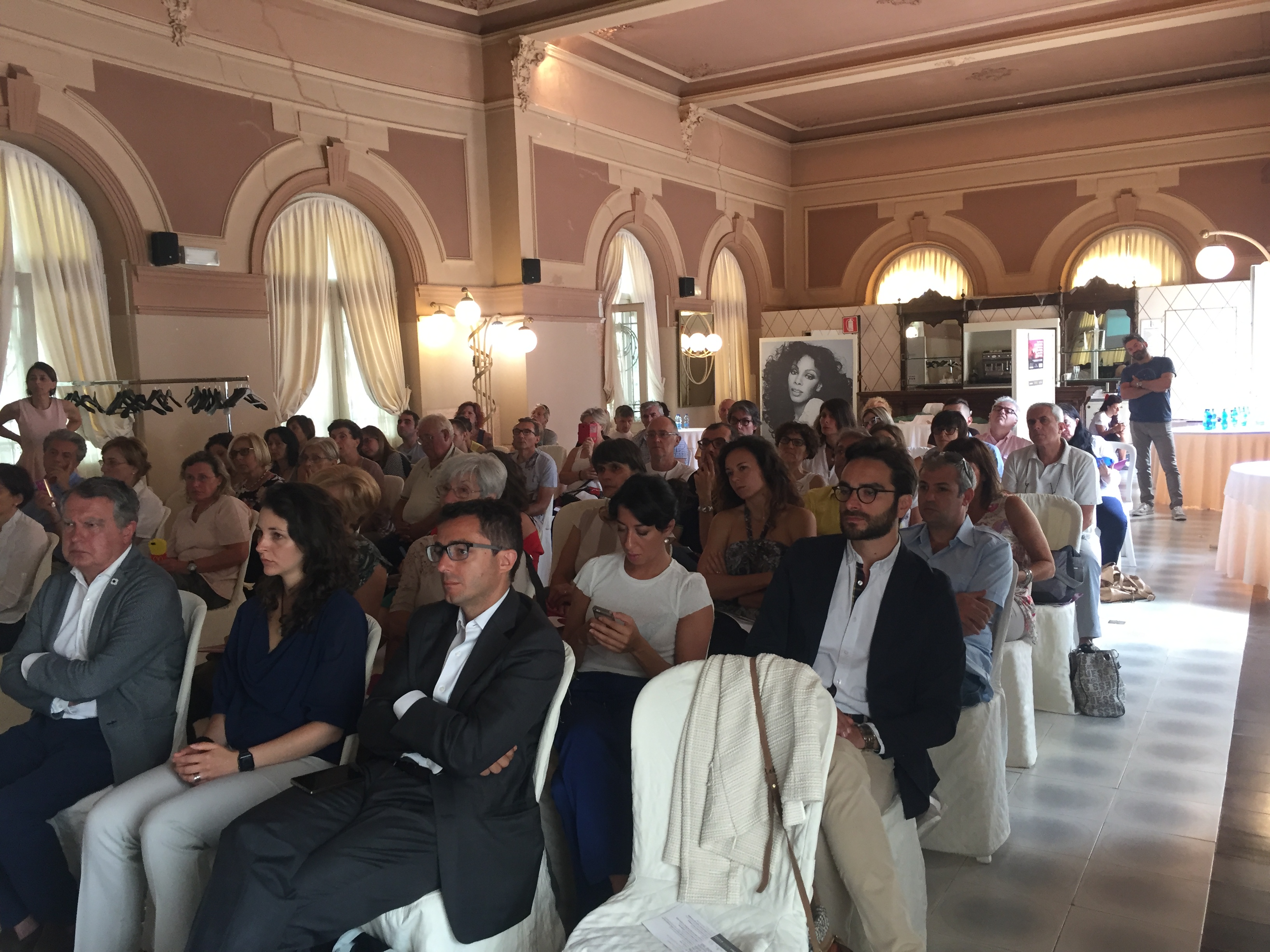 Sala convegni Parco delle Terme di Boario -9 luglio 2017